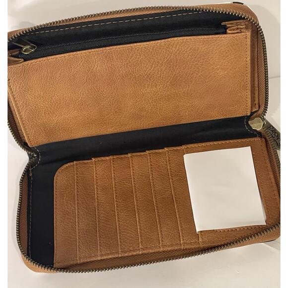 Thirty One All About the Benjamins Wallet - Classic Houndstooth Pebble | NEW! - Picture 4 of 6